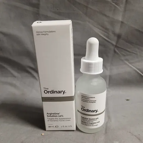 THE ORDINARY ARGIRELINE SOLUTION 10% – 30ML SERUM (BOXED)