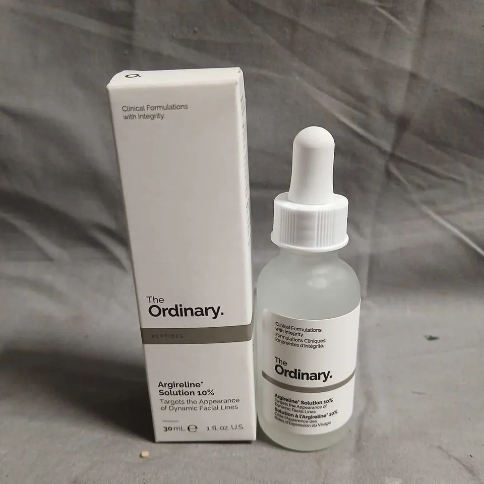 THE ORDINARY ARGIRELINE SOLUTION 10% – 30ML SERUM (BOXED)