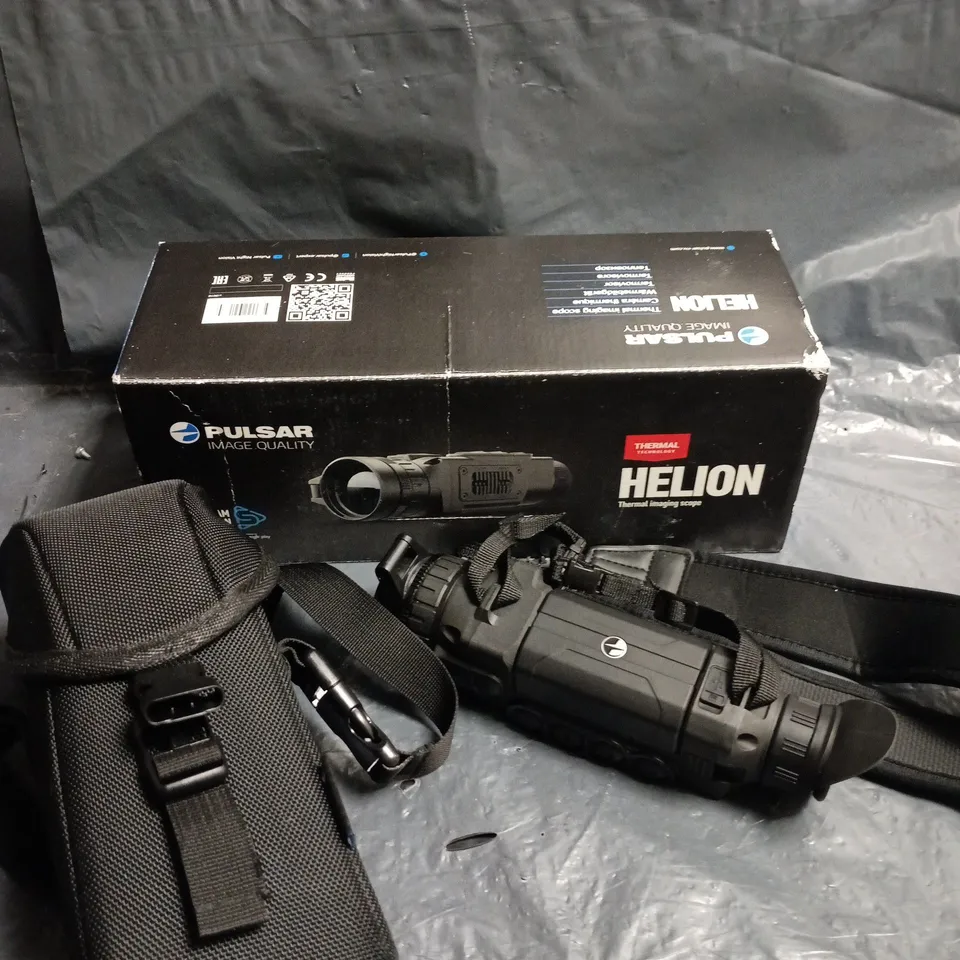 PULSAR HELION THERMAL IMAGING SCOPE – BOXED WITH CARRY CASE