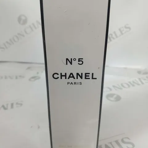BOXED AND SEALED CHANEL NO 5 EAU DE TOILETTE SPRAY 100ML