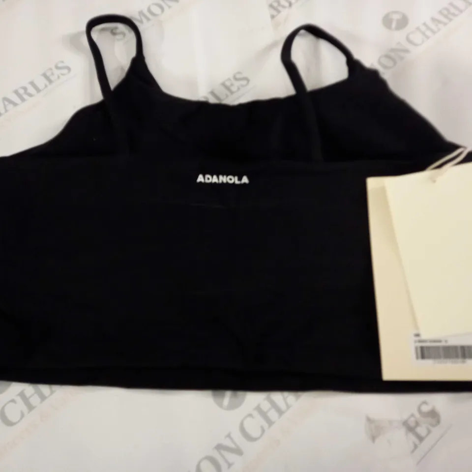 ADANOLA TANK BRA IN BLACK - XL