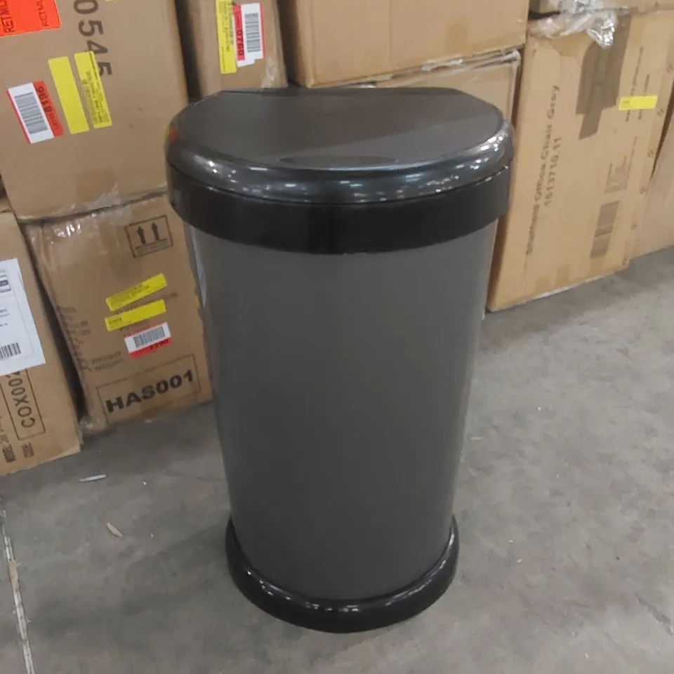 BOXED 42 LITRE TOUCH TOP WASTE BIN (1 BOX)