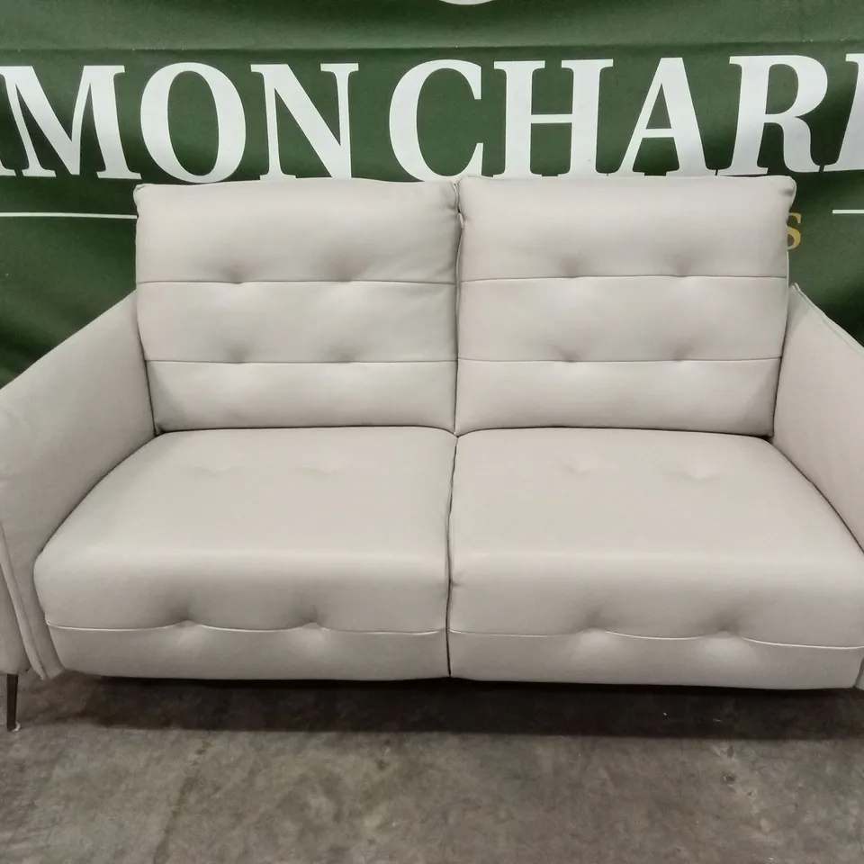 QUALITY DESIGNER ITALIAN MADE BOLZANO 2 SEATER LEATHER LOVESEAT