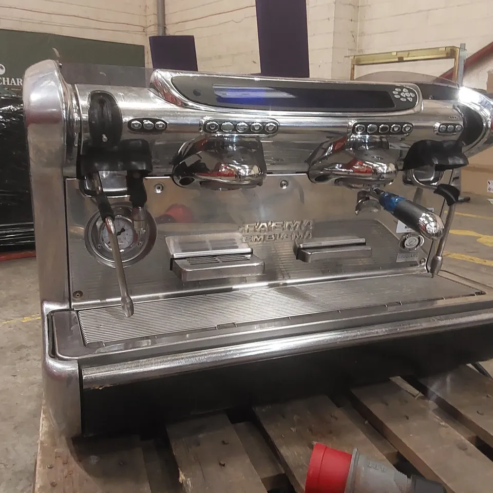 FAEMA EMBLEMA COMMERCIAL 2 GROUP COFFEE MACHINE