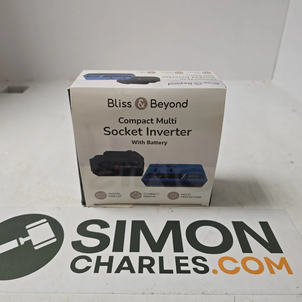 BOXED BLISS & BEYOND COMPACT MULTI SOCKET INVERTER