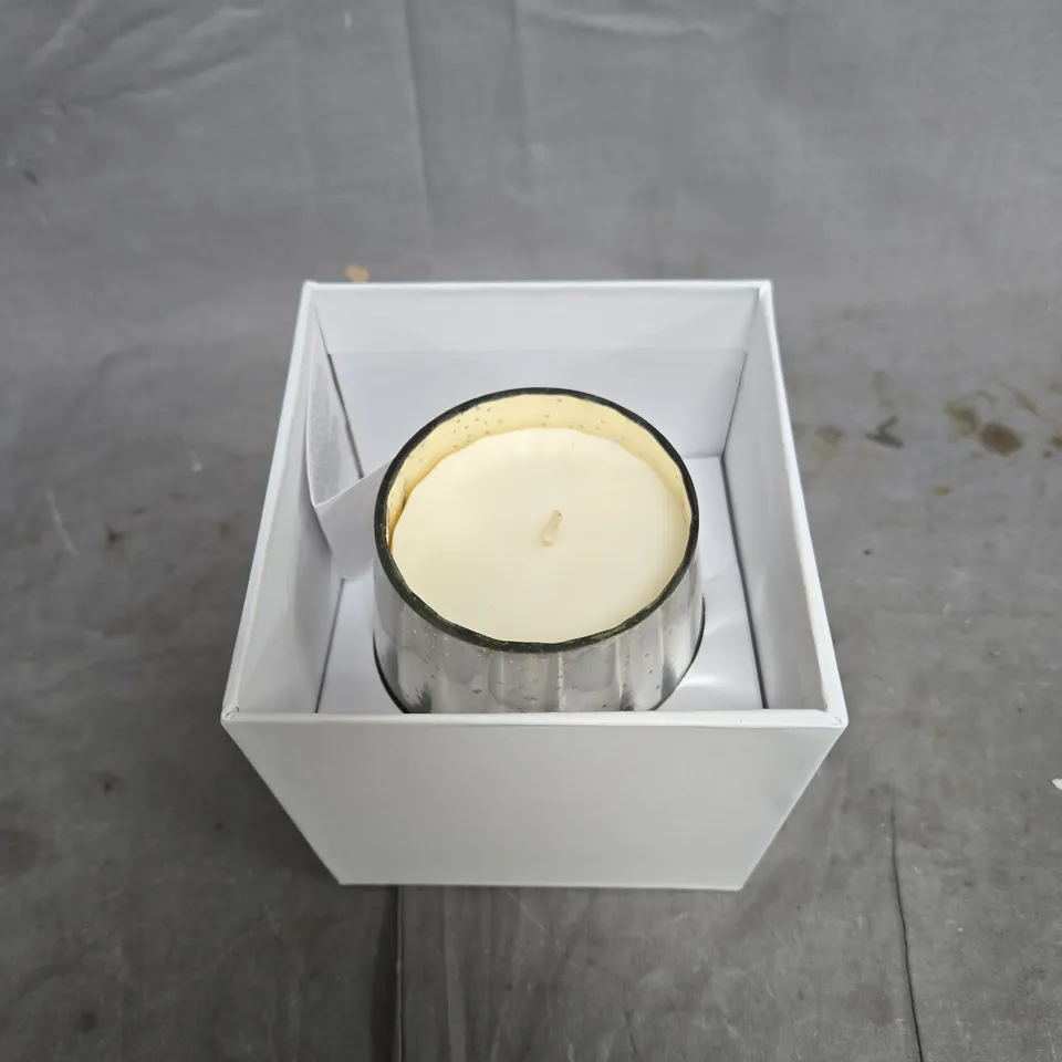 THE WHITE COMPANY FIR TREE MERCURY LUXURY CANDLE - EUCALYPTUS, PINE & CEDAR