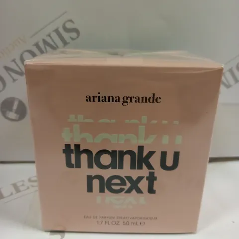 BOXED AND SEALED ARIANA GRANDE "THANK U NEXT" EAU DE PARFUM 50ML 