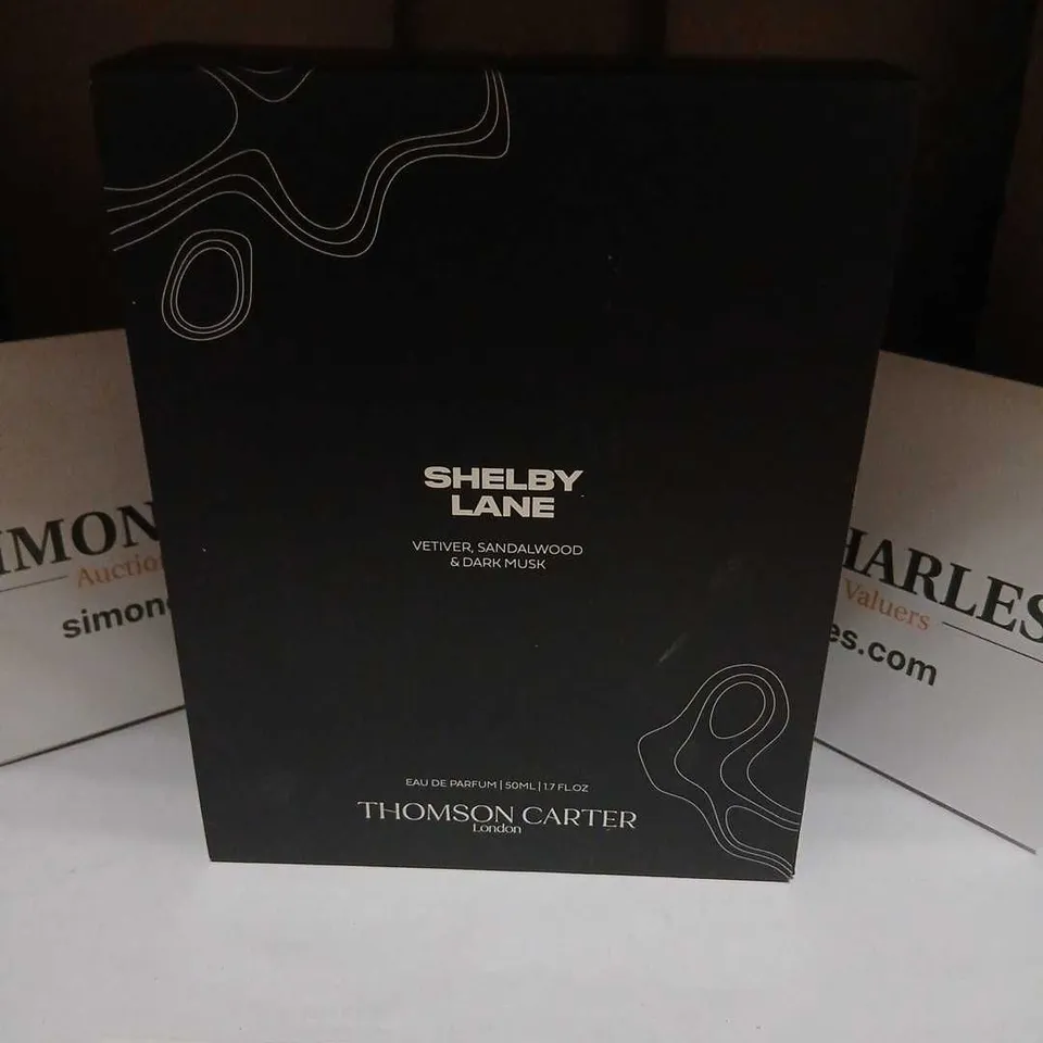 BOXED THOMPSON CARTER LONDON SHELBY LANE EAU DE PARFUM 50ML