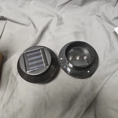 SET OF 2 ROUND SMART LIGHTS , BLACK