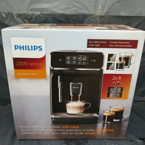 PHILIPS EP2 FULLY AUTOMATIC COFFEE MACHINE