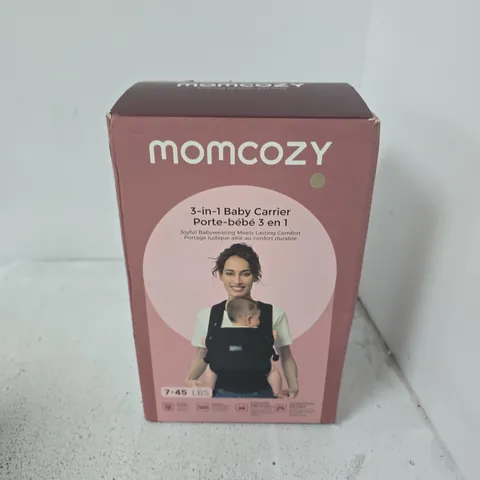 BOXED MOMCOZY 3-IN-1 BABY CARRIER BEIGE
