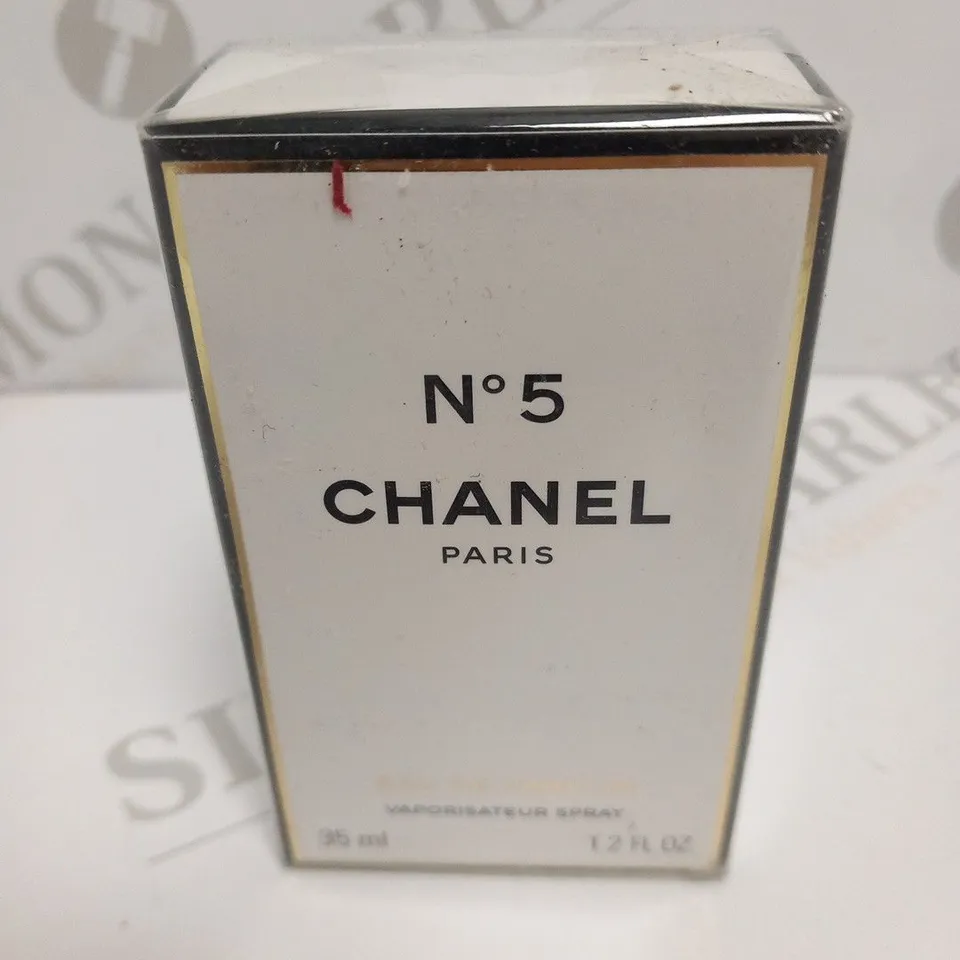 BOXED AND SEALED CHANEL N°5 EAU DE PARFUM SPRAY 35ML