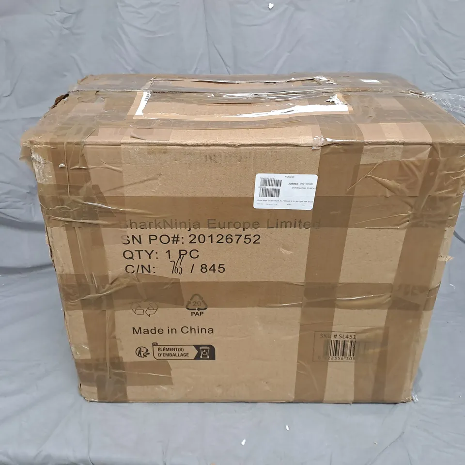 OUTLET NINJA DOUBLE STACK XL 2 DRAWER 9.5L AIR FRYER WITH SMART COOK SL451UK