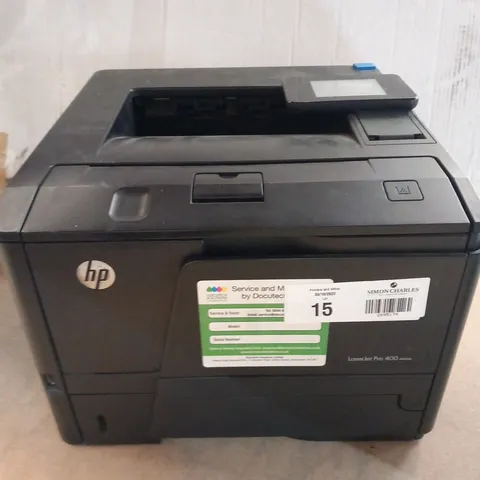 HP LASERJET PRO 400 M401DN A4 MONO DUPLEX LASER PRINTER - ETHERNET & USB - CF278A