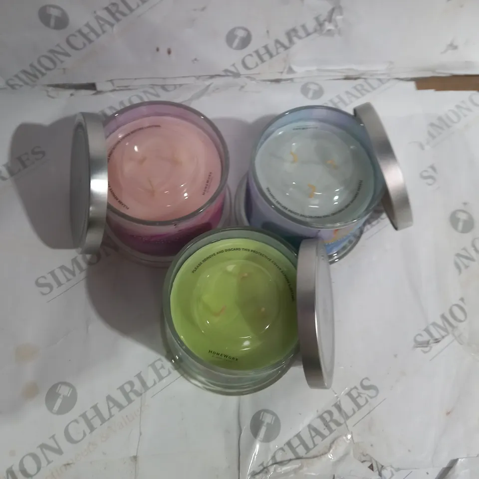 BOXED HOMEWORX BY HARRY SLATKIN SET OF 3