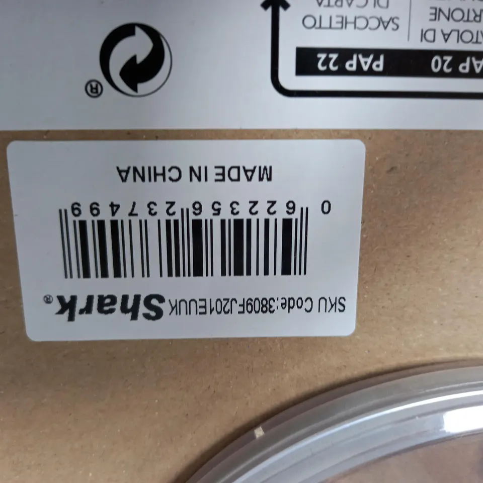 FIVE BOXED SHARK HAND VACUUM FILTER CANISTERS 3809F J201EUUK