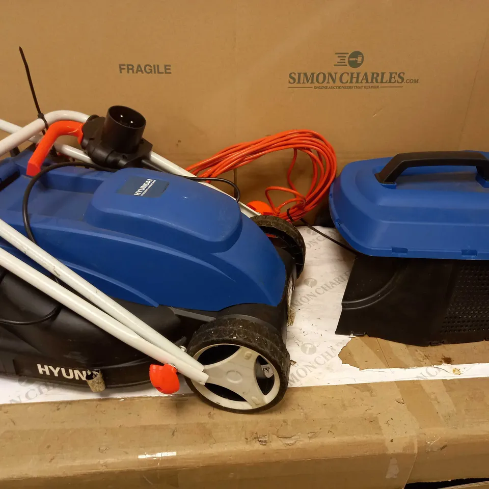 HYUNDAI 32CM LIGHTWEIGHT ROTARY ELECTRIC LAWNMOWER