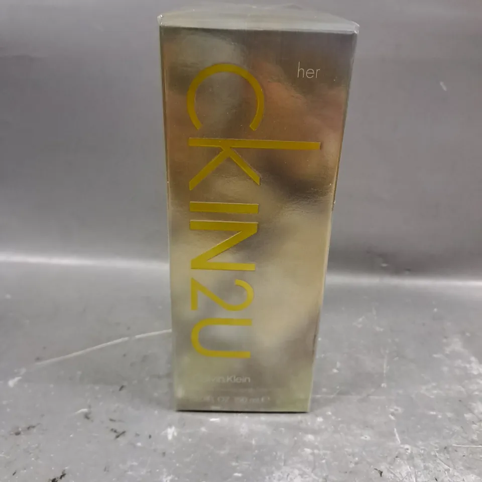 BOXED AND SEALED CALVIN KLEIN CKIN2U FOR HER EAU DE TOILETTE 150ML