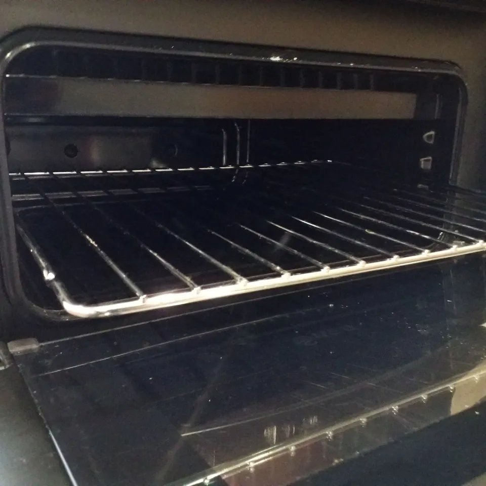 SWAN SX16730B 60CM ELECTRIC DOUBLE OVEN ELECTRIC COOKER WITH CERAMIC HOB - BLACK