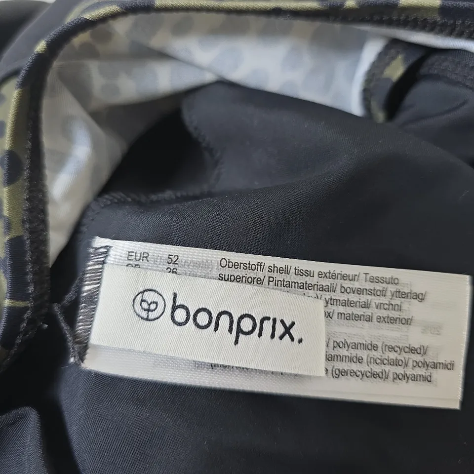 BONPRIX WOMEN'S DRESS – CAMOUFLAGE LEOPARD PRINT, SLEEVELESS, UK 26 (EUR 52)
