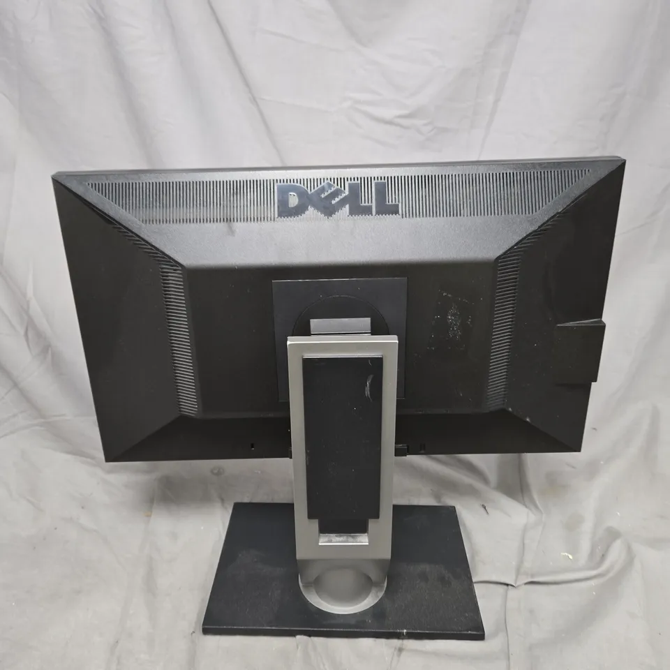 DELL MONITOR WITH STAND – BLACK, FLAT-SCREEN DISPLAY