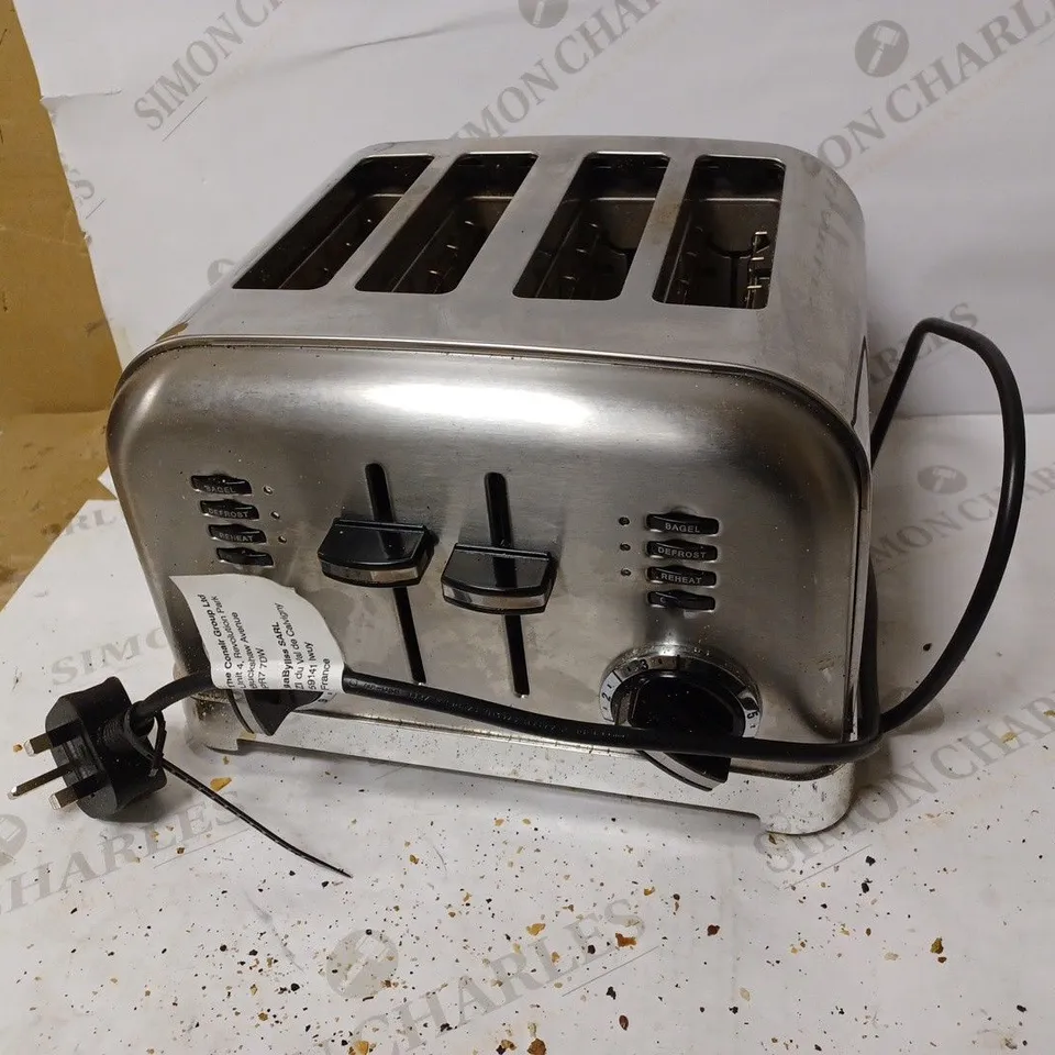 CUISINART SIGNATURE COLLECTION 4-SLOT TOASTER 