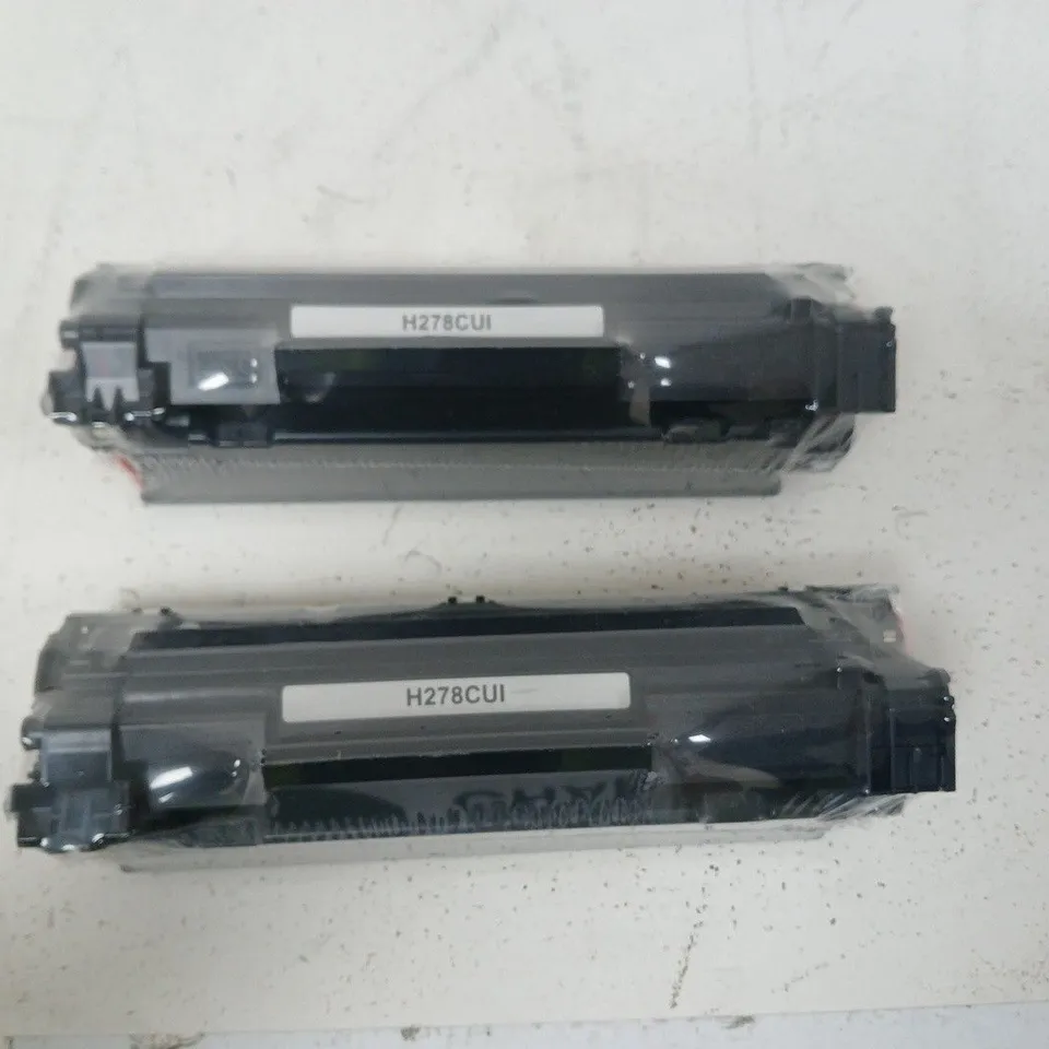 LASER TONER CARTRIDGES – SET OF 2 WITH BOX (BLACK)