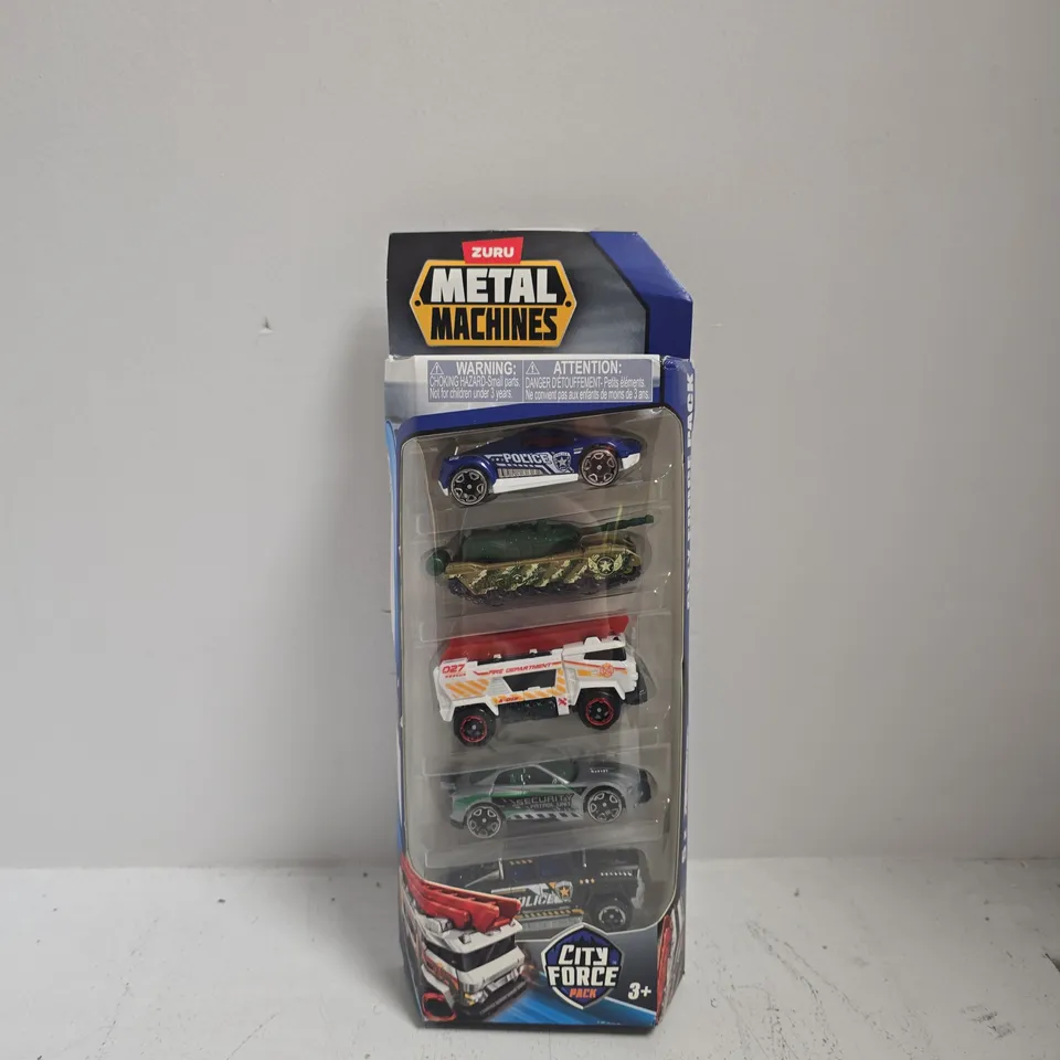 ZURU METAL MACHINES CITY FORCE PACK 