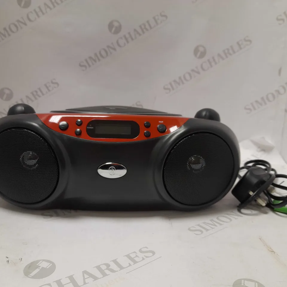 POLAROID BLUETOOTH CD BOOMBOX