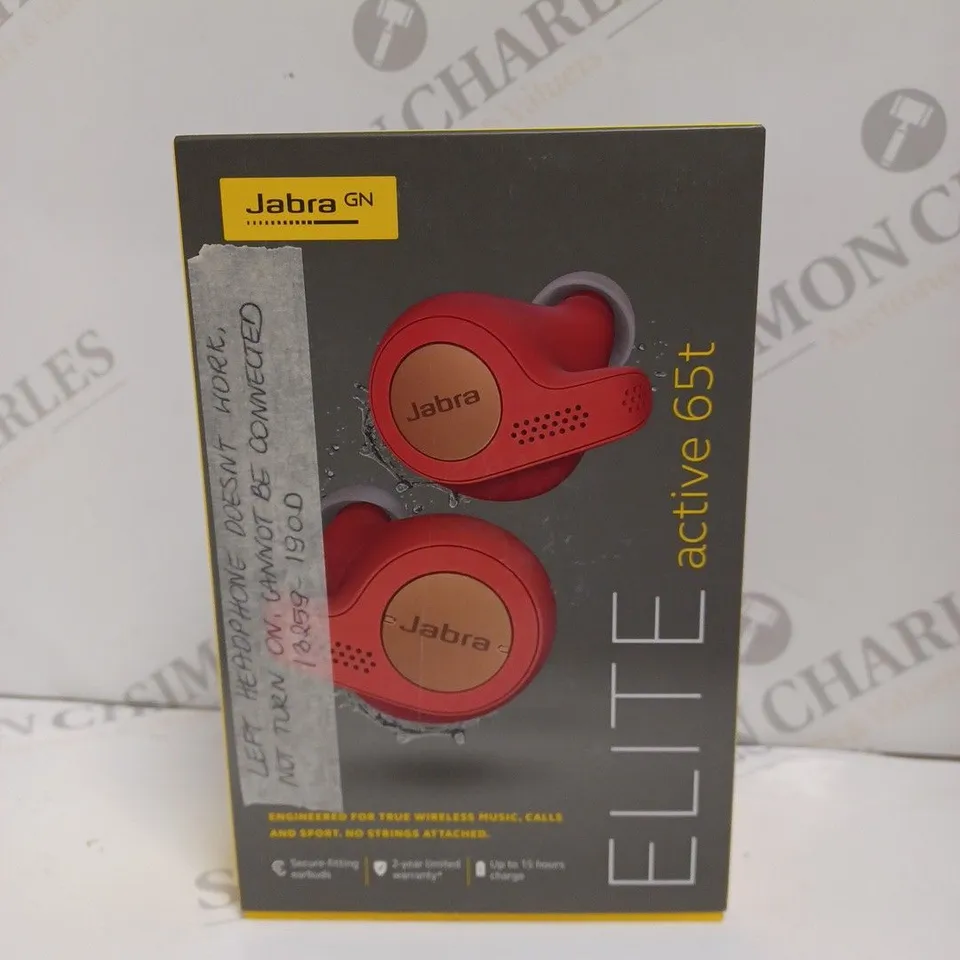 BOXED JABRA ELITE ACTIVE 65T EARBUDS