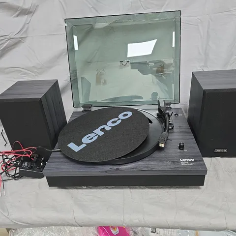Lenco LS-300 Bluetooth Turntable with Two Speakers