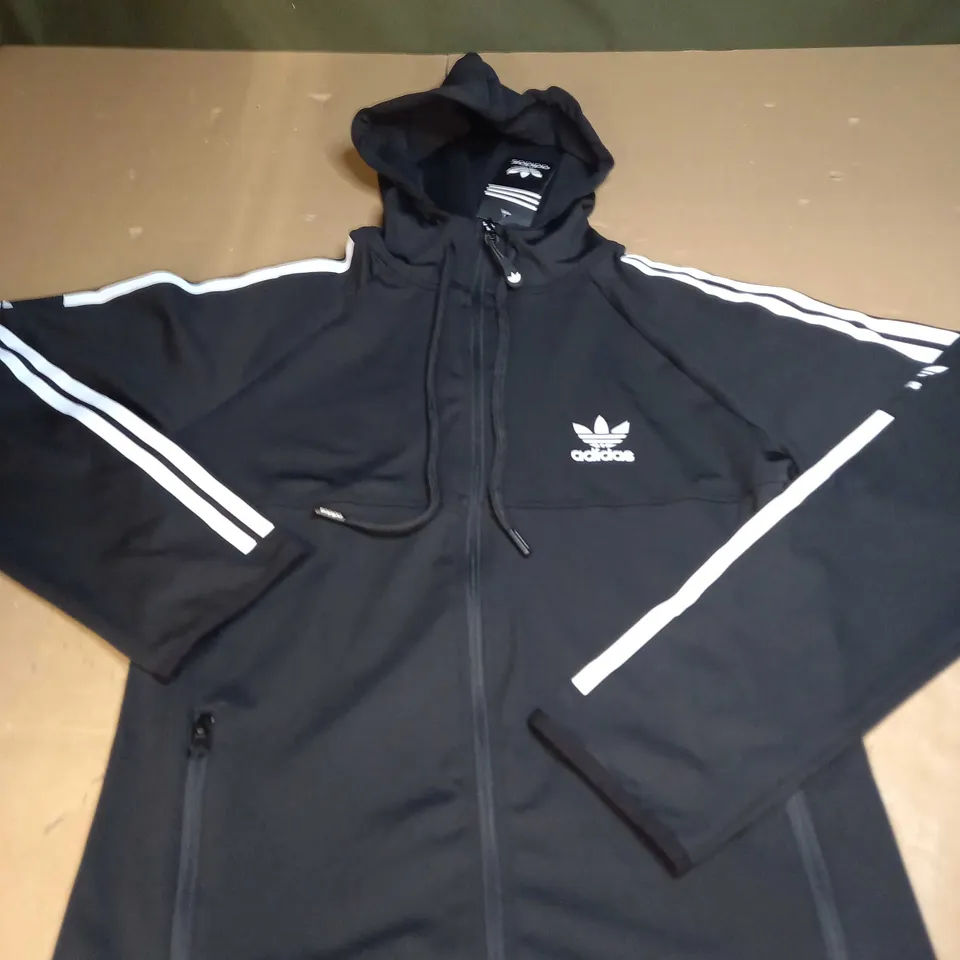 ADIDAS ORIGINAL ZIPPED JACKET SIZE XL