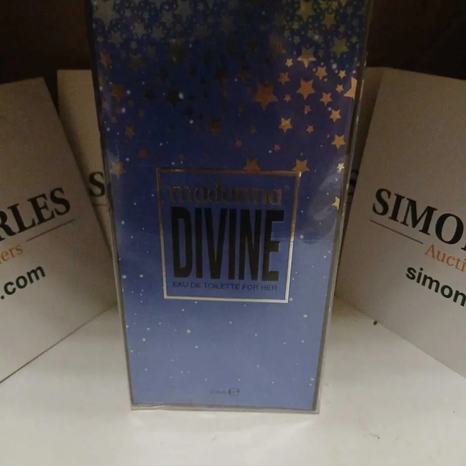 BOXED AND SEALED MADONNA DIVINE EAU DE TOILETTE 50ML