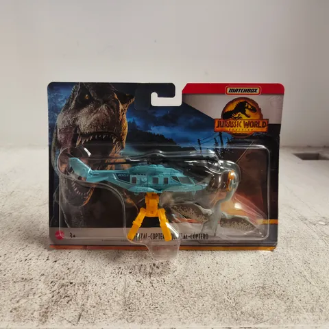 MATCHBOX JURASSIC WORLD RESCUE HELICOPTER