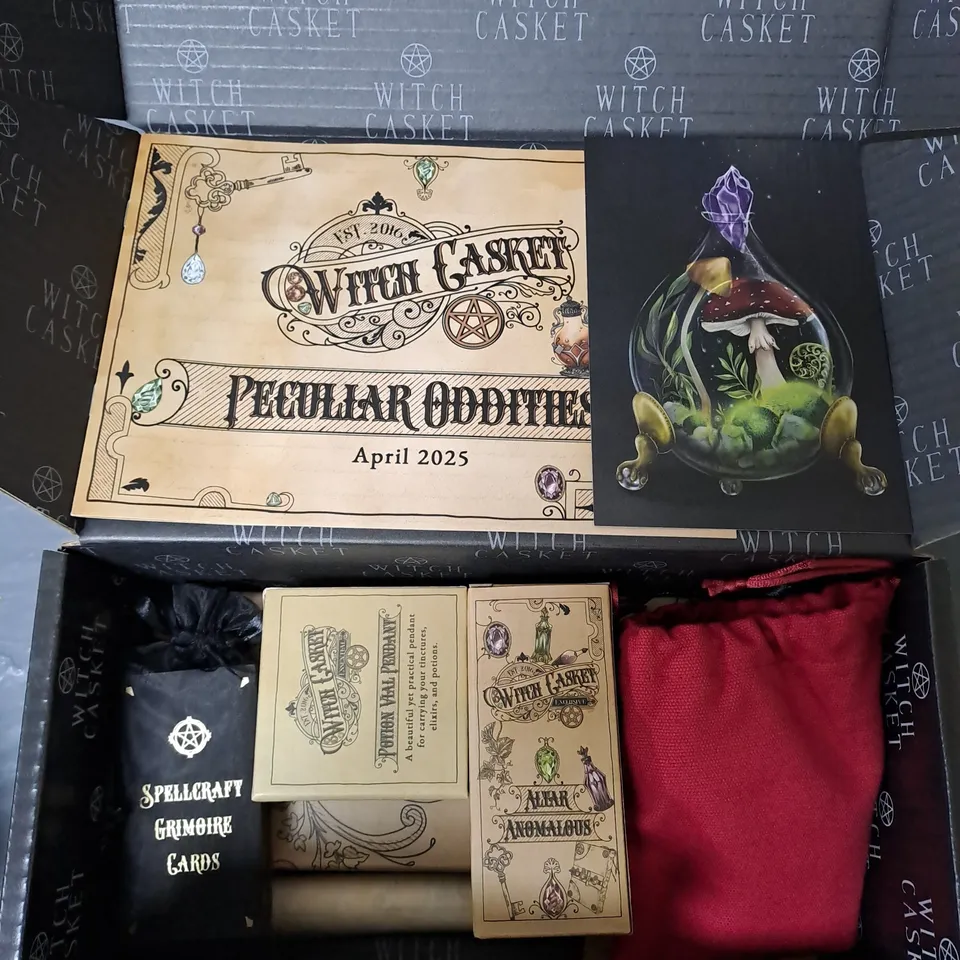 BOXED WITCH CASKET APRIL 2025 EDITION