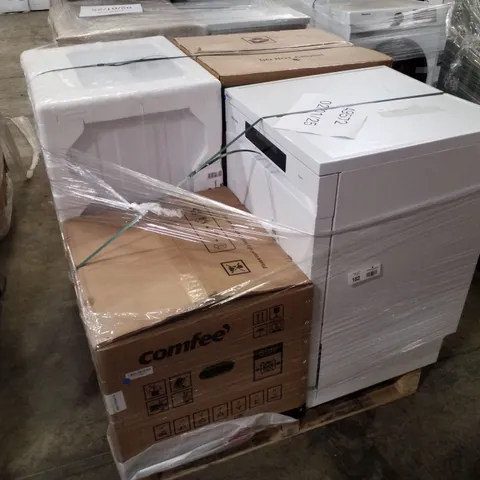 PALLET OF APPROXIMATELY 4 UNPROCESSED RAW RETURN WHITE GOODS TO INCLUDE