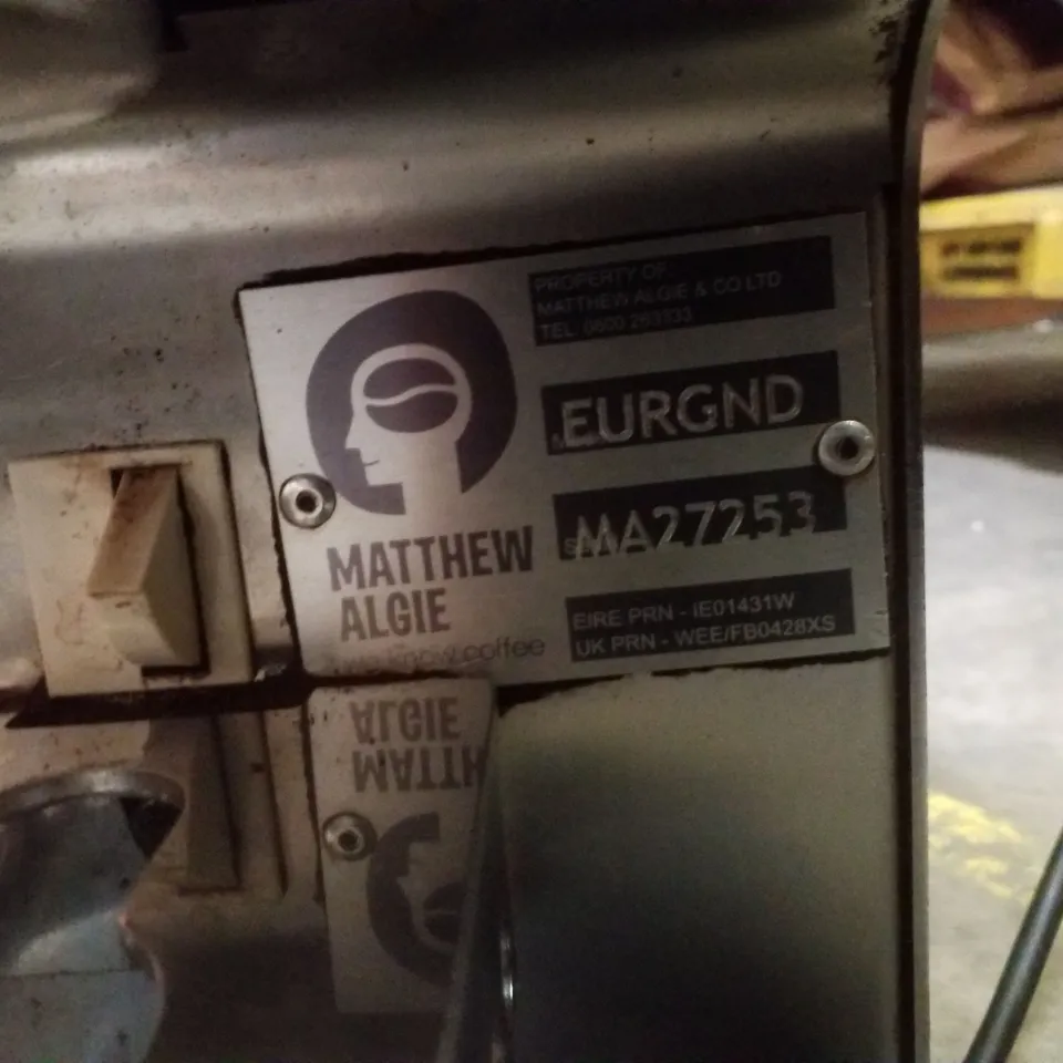 EUREKA EURGND MYTHOS COFFEE GRINDER