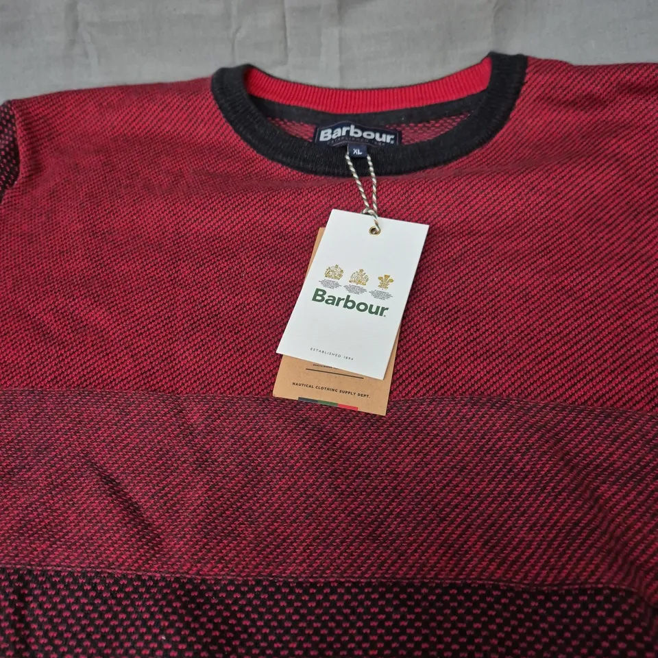 BARBOUR EDMAR CREW NECK - XL