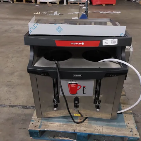 MARCO BEVERAGE SYSTEMS MAXIBREW TWIN 8.4KW BULK BREW FILTER COFFEE MACHINE