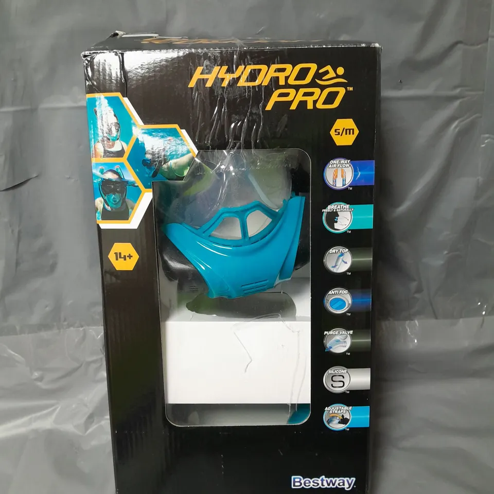 HYDRO-PRO SEA CLEAR FLOWTECH SNORKELLING MASK RRP £99.98