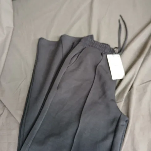 BERSHKA NAVY DRAWSTRING JOGGERS XS