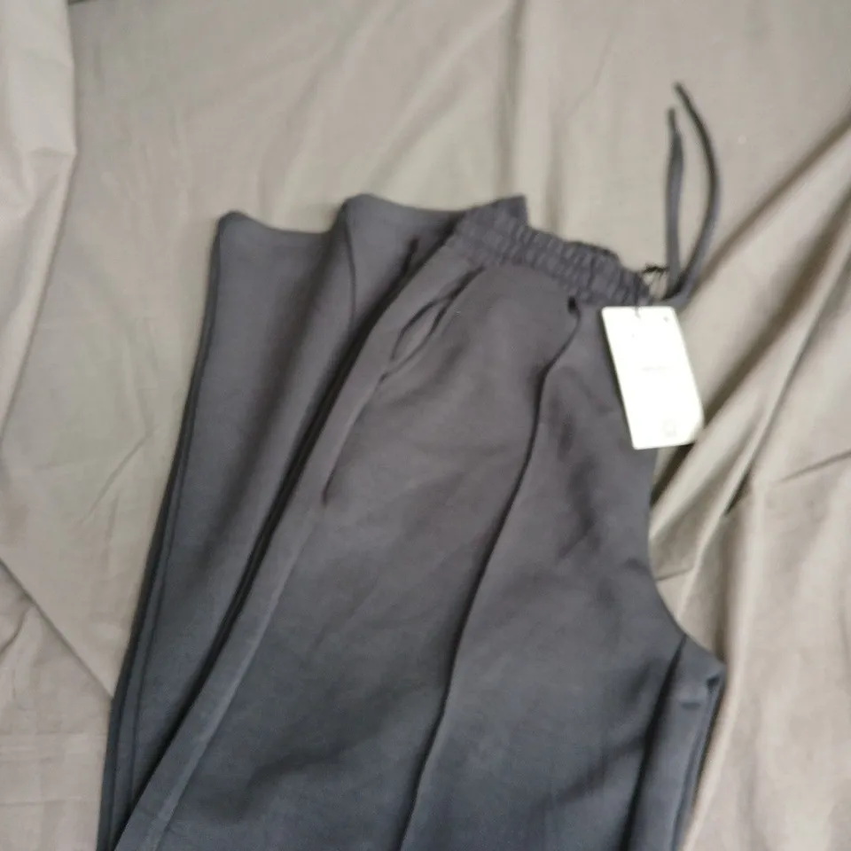 BERSHKA NAVY DRAWSTRING JOGGERS XS