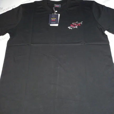 PAUL AND SHARK YACHTING LOGO T-SHIRT SIZE XXL 