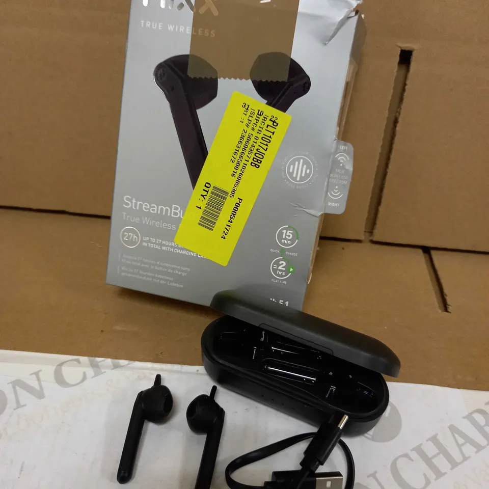 MIXX AUDIO STREAM BUDS AX TRUE WIRELESS EARBUDS