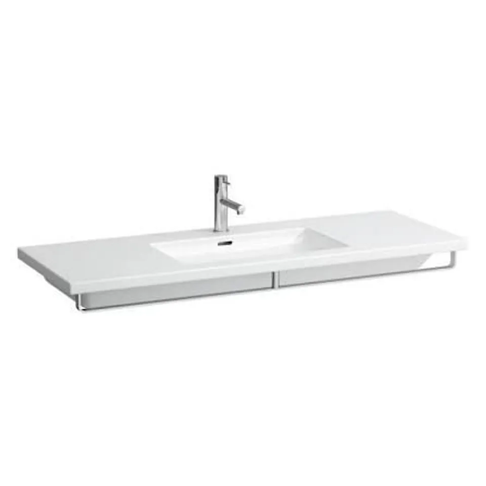 BOXED LAUFEN LIVING SQUARE BASIN 1300MM WHITE