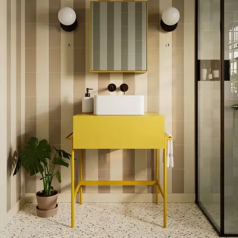 BOXED ELEMENTS GARNER SINGLE VANITY UNIT (1 BOX)