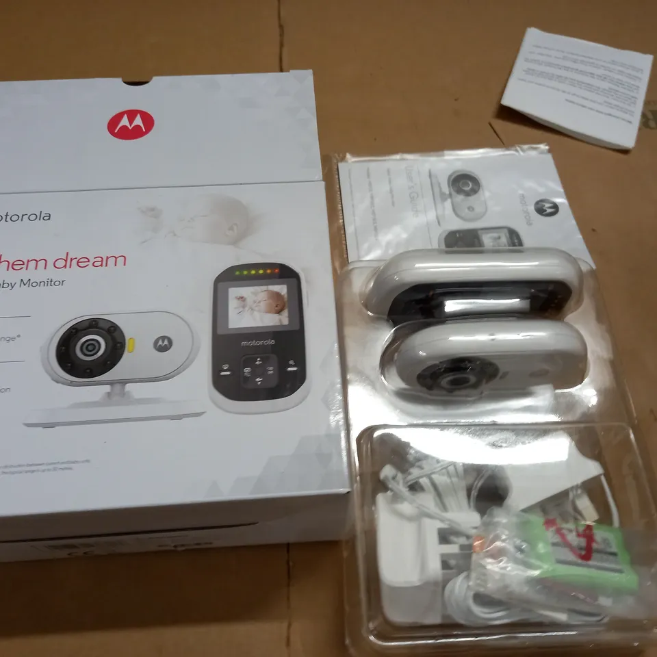 BOXED MOTOROLA DIGITAL VIDEO BABY MONITOR