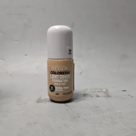 BOXED OF APPROXIMATELY 22 REVLON COLORSTAY LIGHT COVER FOUNDATION 150 BUFF