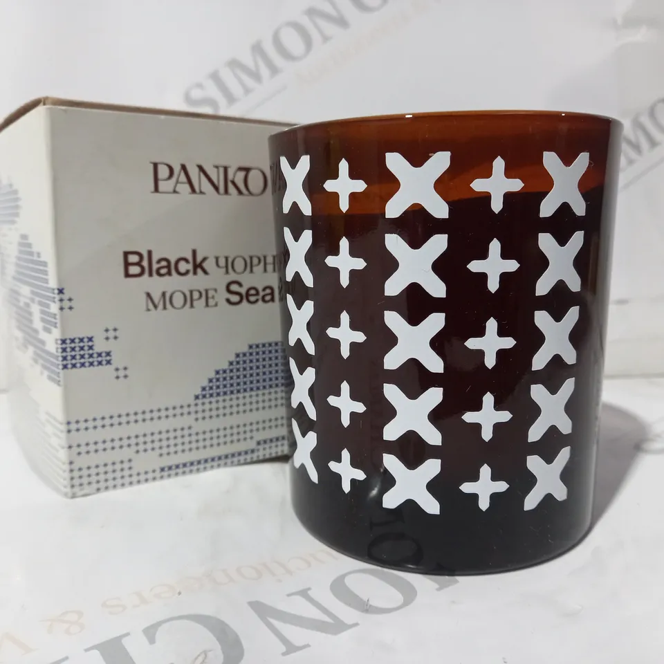 BOXED PANKO BLACK SEA SCENTED CANDLE