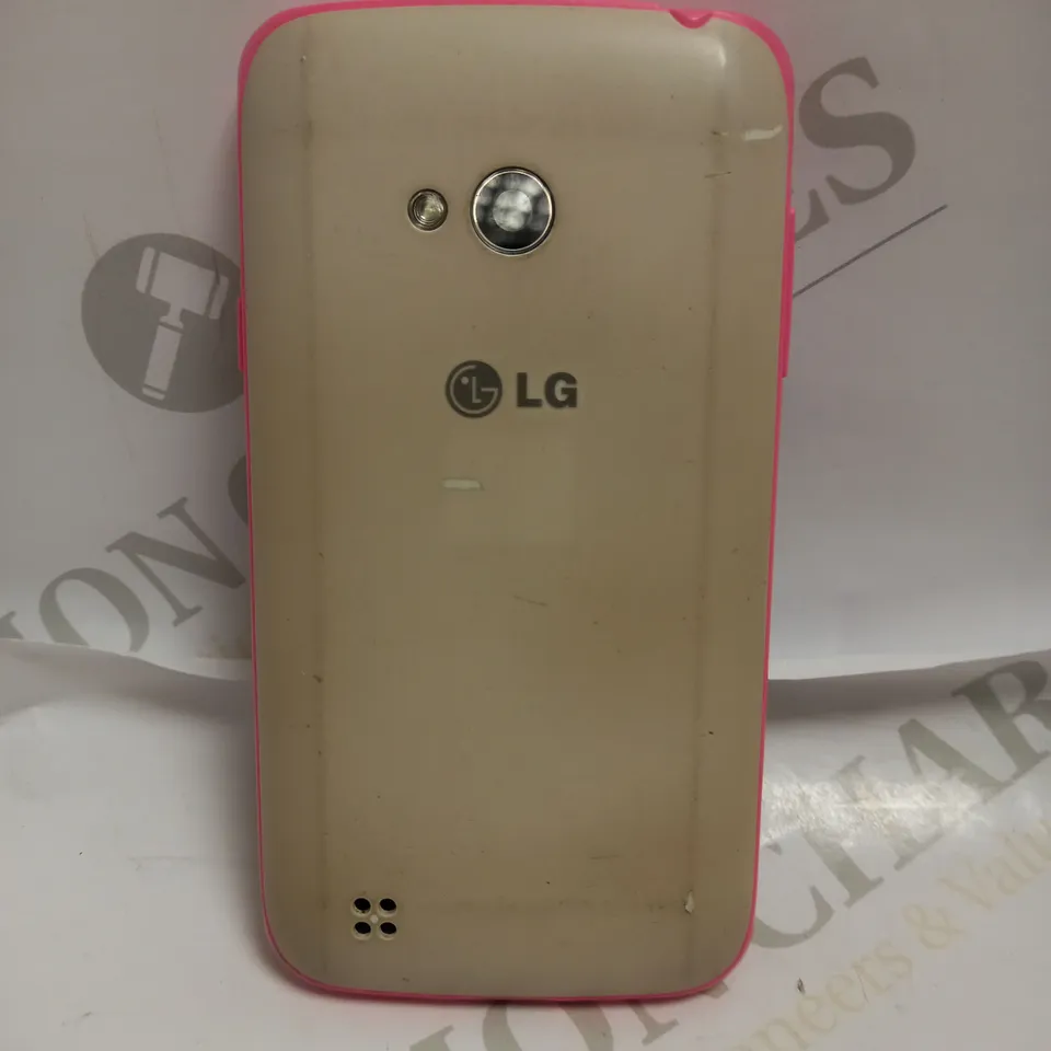 LG L50 MOBILE PHONE IN WHITE & PINK 